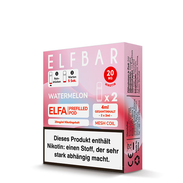 ELFBAR - ELFA Pod Watermelon - Hype Trade GmbH B2B